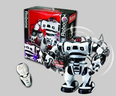 ROBOT R/C S/C W/INFRARED,PROGRAMME W/B,