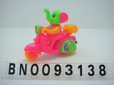 PULLING ELEPHANT MOTORCYCLE,