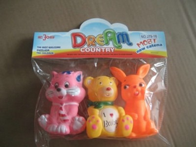 ANIMALS.(3PCS),