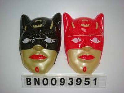 BATMAN MASK.W/B,