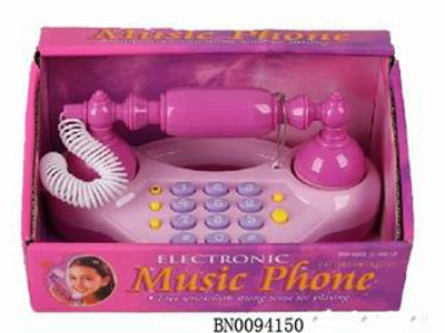 B/O PHONE W/LIGHT & MUSIC,