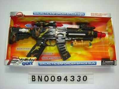 B/O FLASHING GUN W/SOUND,