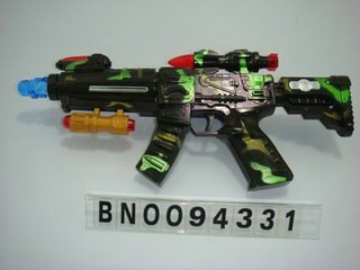 B/O FLASHING GUN W/INFRARED AND SOUND,