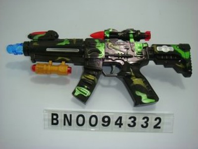 B/O FLASHING GUN W/SOUND,