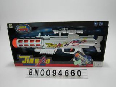 GUN B/O W/LIGHT,SOUND OBX,
