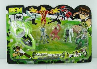 BEN10 DOLL W/MUSIC AND LIGHT 4ACCT,