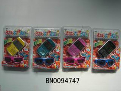 MOBLE PHONE WITH BATTERY AND GRASS,