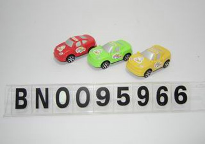 PULL BACK CAR/3 COLORS,