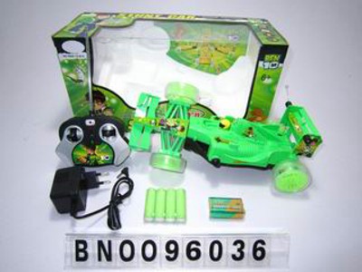 BEN10 R/C CAR W/BATTERY,LIGHT,MUSIC,
