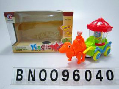 B/O GAMEL CART W/LIGNT,