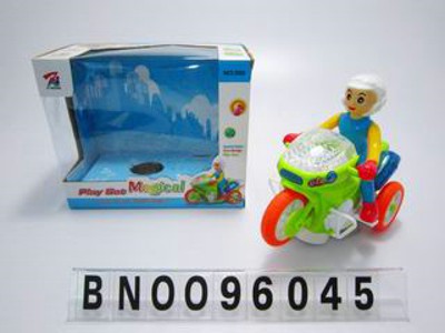 B/O MOTERBIKE W/LIGHT AND MUSIC,