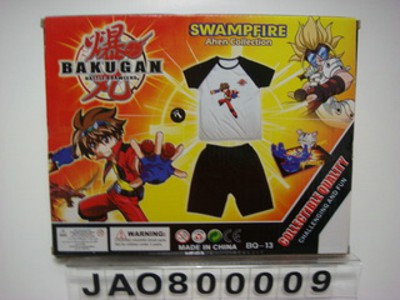 BAKUGAN CLOTH SET,