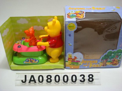 B/O BEAR PUSH CAR,