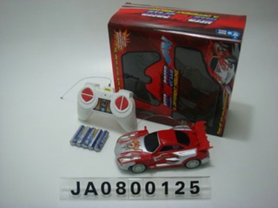 4 FUNCTIONS R/C CAR W/BATTERY,