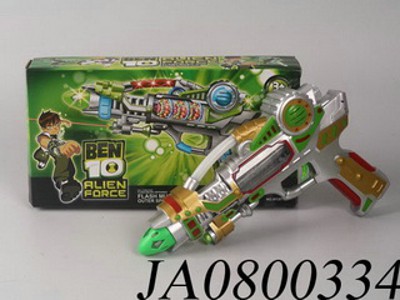TOYS GUN W/SOUND,LIGHT .W/B,