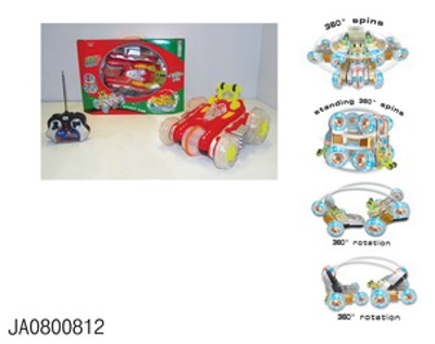 STUNT CAR WITH MUSIC/LIGHT,