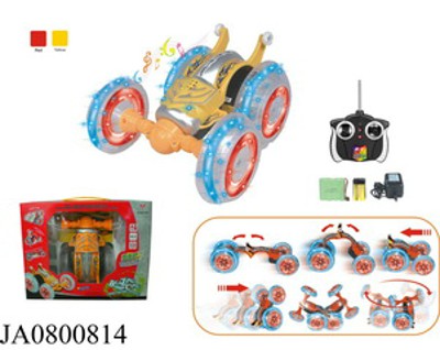STUNT STRETCH CAR WITH LIGHT/MUSIC,