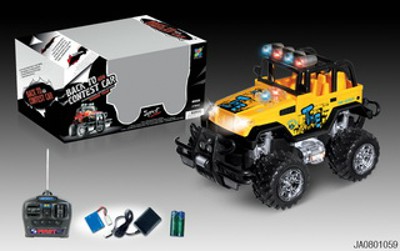 4 FUNCTIONS R/C CAR W/LIGHT,