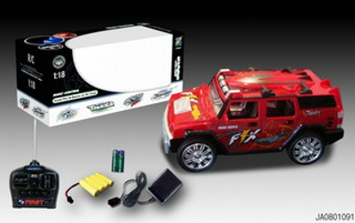 4 FUNCYIONS R/C CAR W/LIGHT,