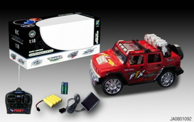 4 FUNCYIONS R/C CAR W/LIGHT,
