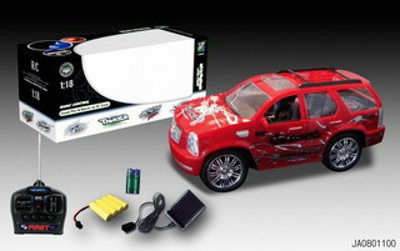 4 FUNCYIONS R/C CAR W/LIGHT,