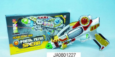 FLASH GUN W/SOUND AND LASER,