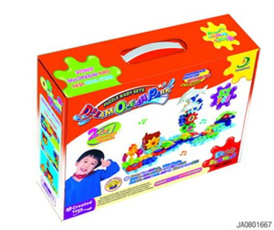 52PCS B/O BUILDING BLOCK W/MUSIC,