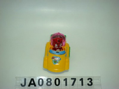 PULLING TOY CAR W/BELL,