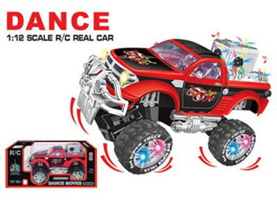 10 CHANNEL R/C CAR W/MUSIC,