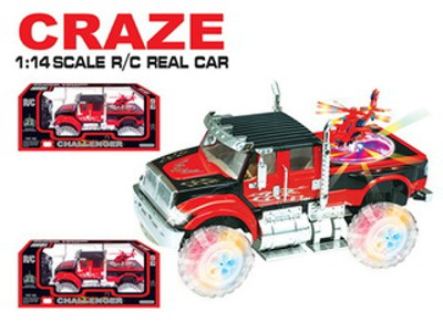 6 CHANNEL R/C CAR W/MUSIC AND LIGHT,