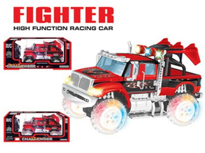4 CHANNEL R/C CAR W/MUSIC AND LIGHT,