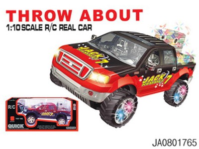 6 CHANNEL R/C CAR W/MUSIC AND LIGHT,