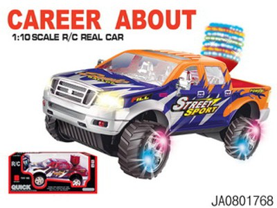 6 CHANNEL R/C CAR W/MUSIC AND LIGHT,