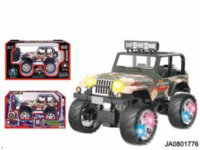 4 CHANNEL R/C CAR W/FLASH LIGHT,