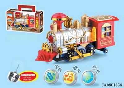 R/C TRAIN W/MUSIC AND FLASH LIGHT,