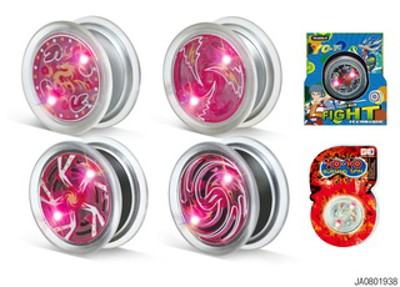 YOYO W/LIGHT 4ASST,
