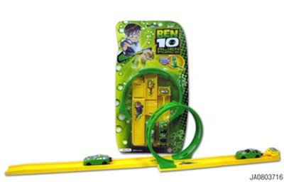 BEN10 ELASTIC RAIL CAR,