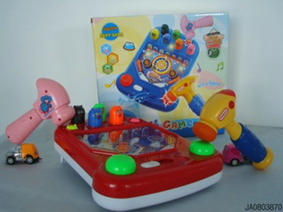 B/O GAME MACHINE 
W/2PCS HAMMER,