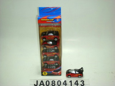 SLIDE SPORTS CAR (6PCS),