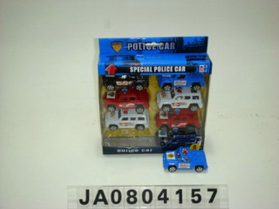 SLIDE ARMY CAR FOUR DESIGN 8 PCS,