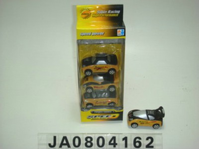 SLIDE SPORTS CAR （4PCS),