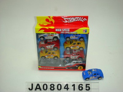 SLIDE SPORTS CAR 8PCS,