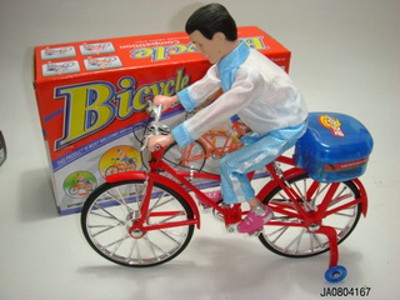 B/O FLASHING BICYCLE W/MUSIC,