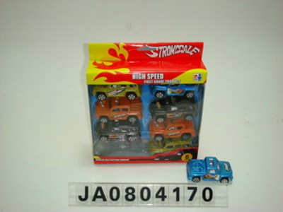 4 DESIGN JEEP SLIDE CAR 8PCS,