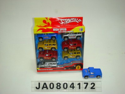 4 DESIGN SLIDE HUMMER CAR 8PCS,