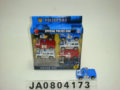 4 DESIGN HUMMER SLIDE POLICE CAR,