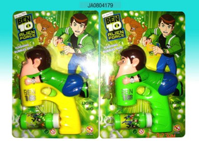 BEN 10 BUBBLE GUN WITHOUT MUSIC,