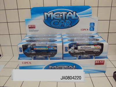 METAL CAR.W/LIGHT AND MUSIC,