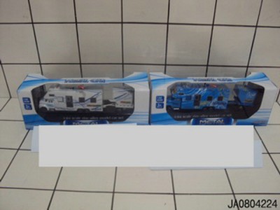 METAL CAR.W/LIGHT AND MUSIC,