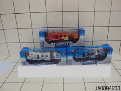 METAL FIRE ENGINES W/LIGHT AND MUSIC,